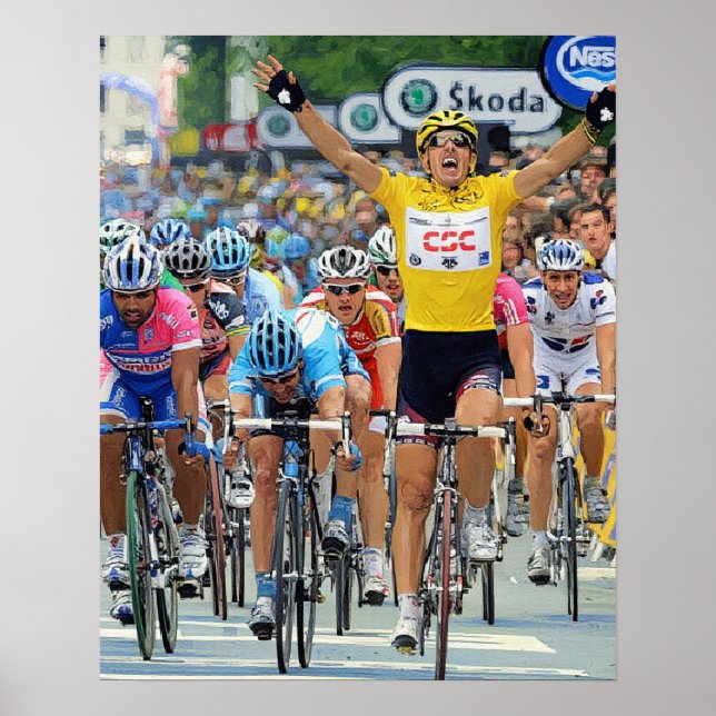 Fabian Cancellara Early Hero Bühne 3 Tour de Franc Poster (Vorne)