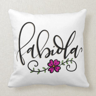 Fabiola, handschriftlich kissen