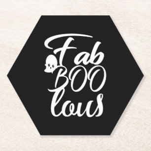 Faboolous Frauens Halloween Niedliches Ghost-Gesch Untersetzer