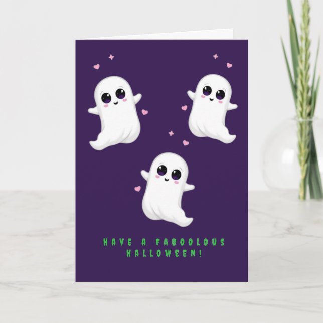 FaBOOlous Halloween! Feiertagskarte (Vorderseite)