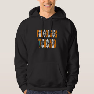 Faboolous Lehrer Schule Gruseliger Geist Unterrich Hoodie