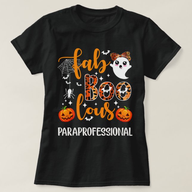 Faboolous Paraprofessional Fun Para Squad Happy Ha T-Shirt (Design vorne)