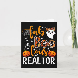 Faboolous Realtor Halloween Realtor Real Anwesen A Karte