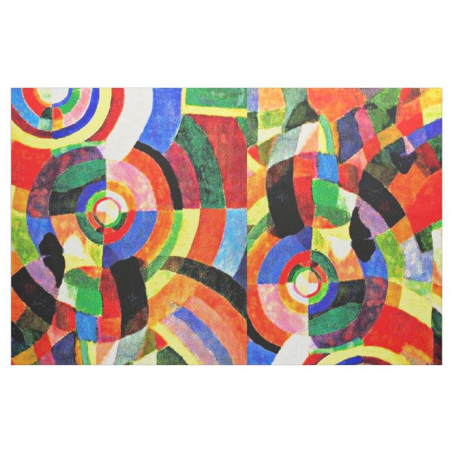 Fabric-Abstrakt-Robert Delaunay 6 Stoff (Fat Quarter (45,7 x 55,9 cm))
