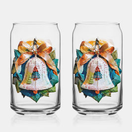 Fabric Bell Soda Glass Dosenglas