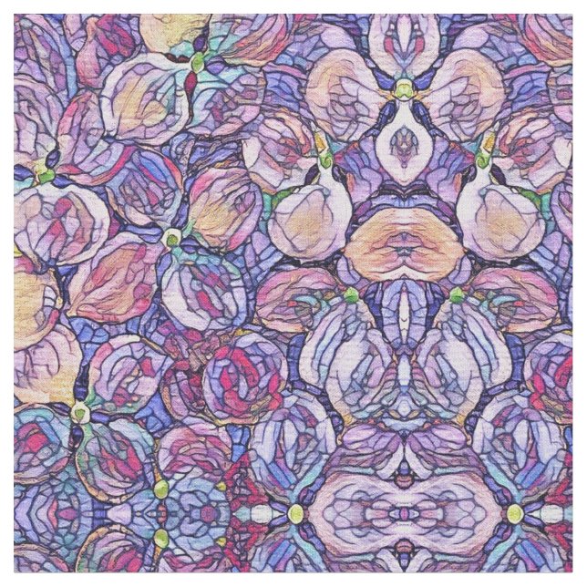 Fabric SG Hydrangeas Stoff (Nahaufnahme)