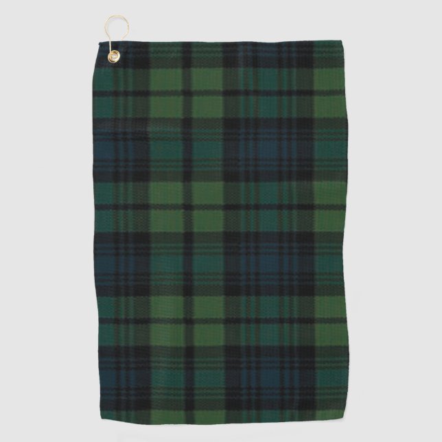 Fabric Tartan Golf Towel Golfhandtuch (Vorderseite)