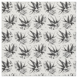 Fabric with fleece and gussets stoff