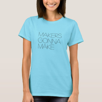 Fabricants allant faire la pièce en t de T-shirt