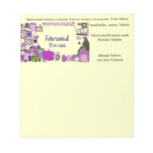 fabricatedframes.com Logo Editor Notizblock
