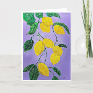 Fabrication de la carte de citronnelle<Blank Insid