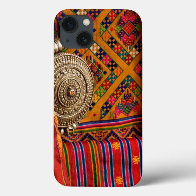 Fabrics, Bhutan Case-Mate iPhone Hülle (Rückseite)
