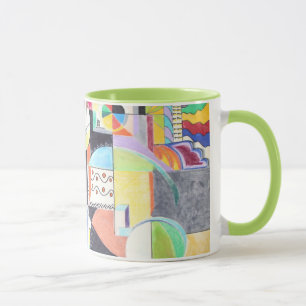 Fabrik-Stadt Tasse