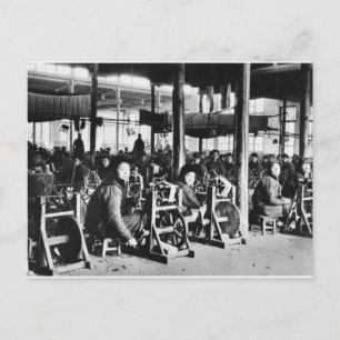 Fabrik unter chinesischer Leitung in der Nähe von Postkarte