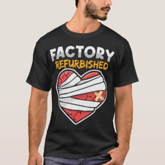 Fabrikrenovierter offener Herz Operation Valve Imp T-Shirt