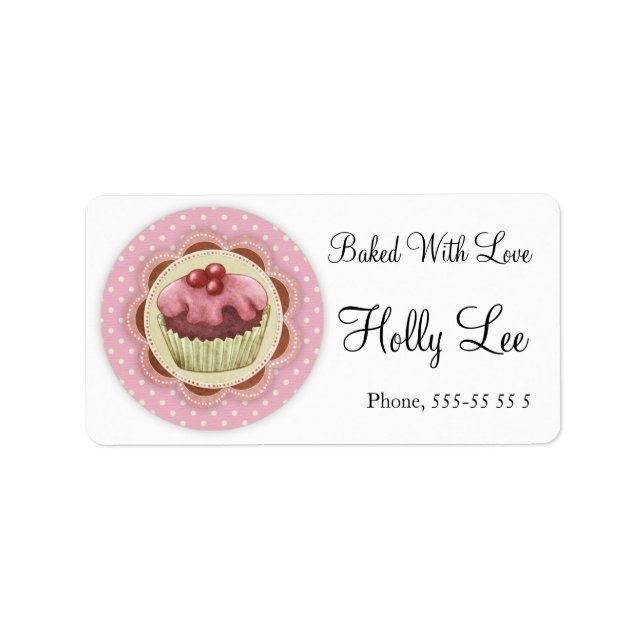 Fabriqué à la main par - étiquette (Devant)