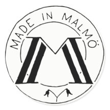 Fabriqué à Malmö autocollant