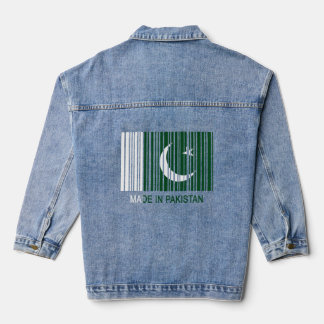 Fabriqué au Pakistan Indicateur Code à barres