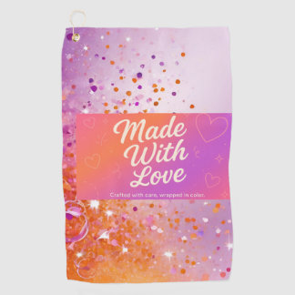 Fabriqué Avec La Serviette De Golf Love