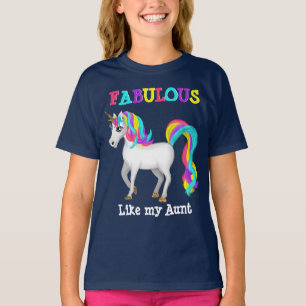 Fabrique Comme Ma Tante Unicorn Girl T-Shirt