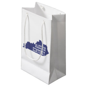 Fabriqué dans un sac cadeau Silhouette Kentucky