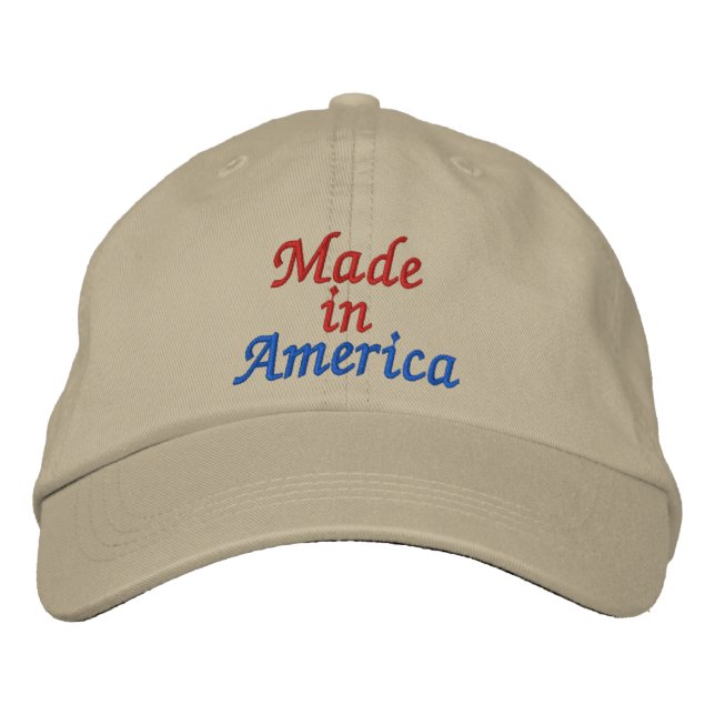 Fabriqué en Amérique Casquette par SRF (Devant)