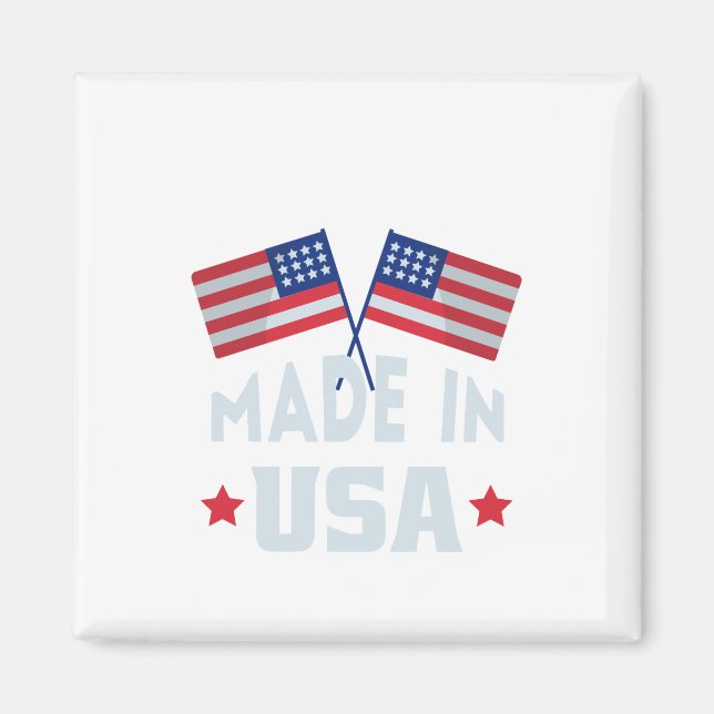 Fabriqué en USA Magnet (Devant)