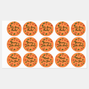 Fabriqué pour vous Stickers Cercle Feuilles d'auto