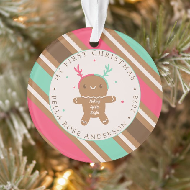 Fabriquer des esprits Bright Reindeer Gingerbread  (Arbre)