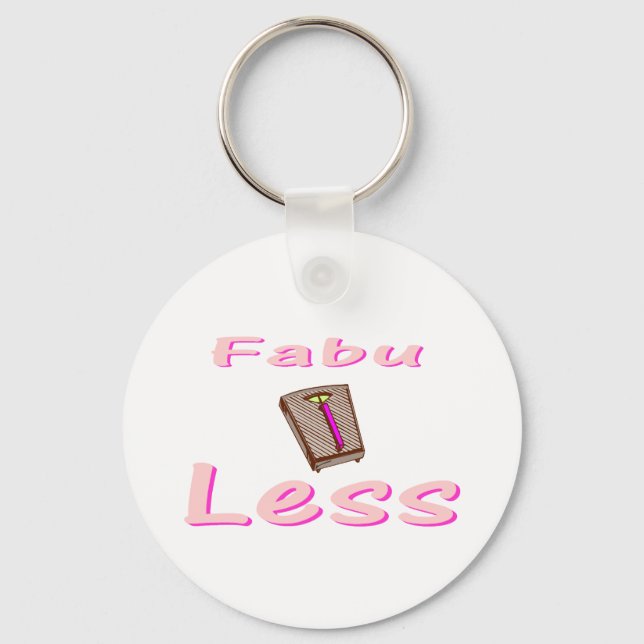 Fabu-less Schlüsselanhänger (Vorderseite)