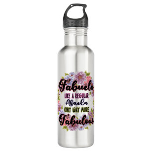 Fabuela wie ein regelmäßiger Abuela nur Weg vorbil Edelstahlflasche