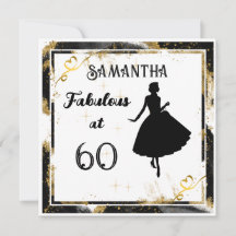 Fabuleux à la carte d'anniversaire "votre âge"