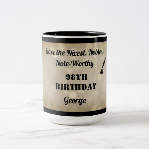 Fabuleux Mug personnalisé 98e anniversaire