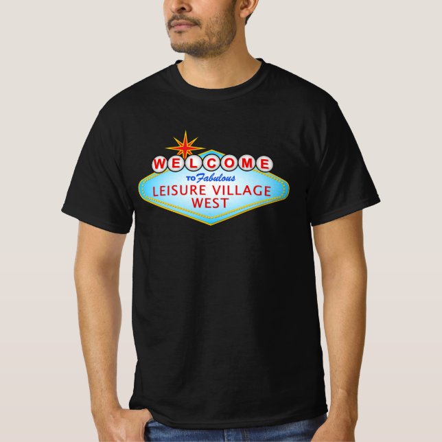 Fabuleux village de loisirs West T-Shirt (Devant)