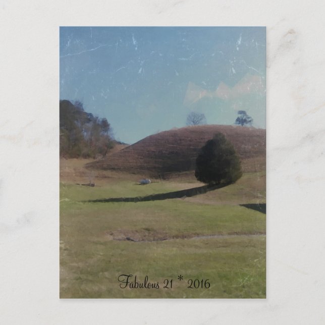 Fabulous 21 * 2016 Postkarte (Vorderseite)