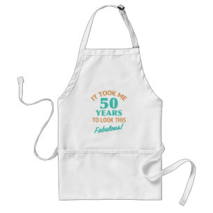 Fabulous 50. Geburtstag Schürze