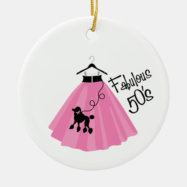 Fabulous 50s keramik ornament (Vorne)