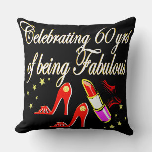 FABULOUS 60 JAHRE ALTE DIVA KISSEN