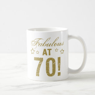 Fabulous 70. Geburtstag Kaffeetasse