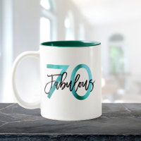 Fabulous 70. | Moderne Elegante Aquamarine Grüne G