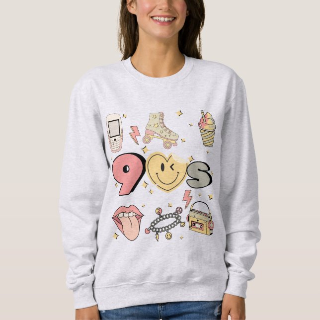 Fabulous 90s sweatshirt (Vorderseite)