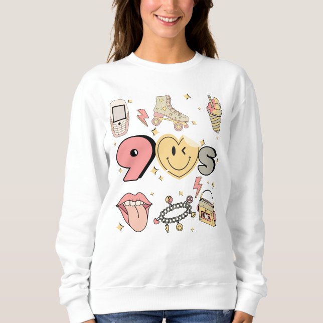 Fabulous 90s sweatshirt (Vorderseite)