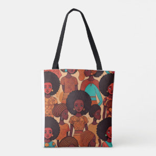 Fabulous Afro Girls zwei Seiten Tasche