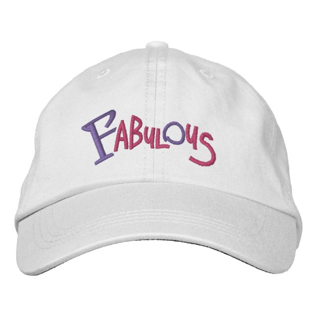 Fabulous, AKIRAZ Marke Bestickte Baseballkappe (Vorderseite)