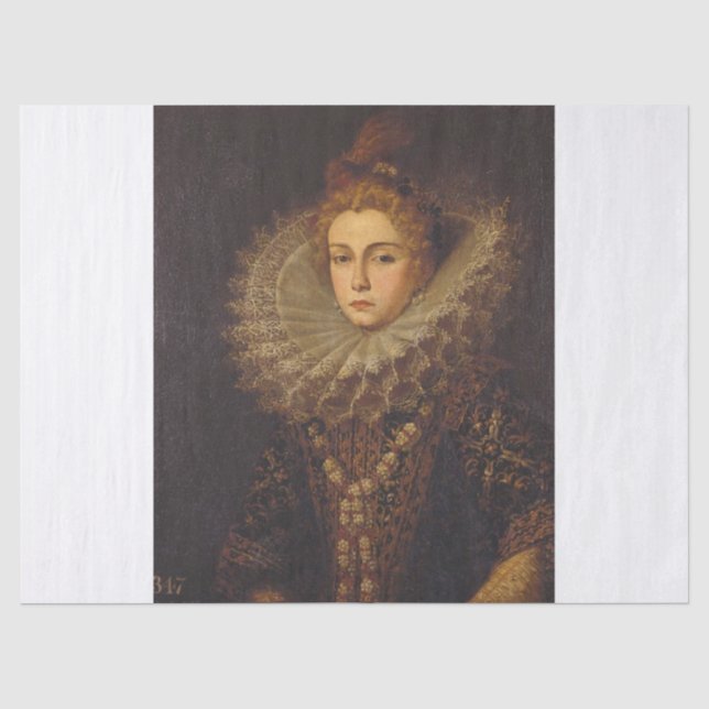 Fabulous Aristokrat Decoupage Paper Seidenpapier (Vorderseite)