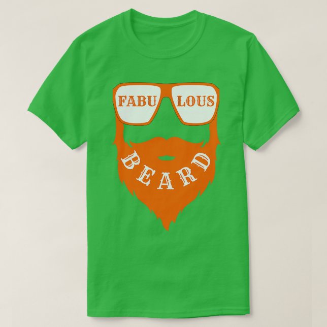 fabulous beard 50 T-Shirt (Design vorne)