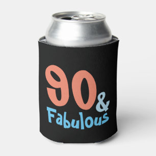 Fabulous Black Retro Birthday Dosenkühler