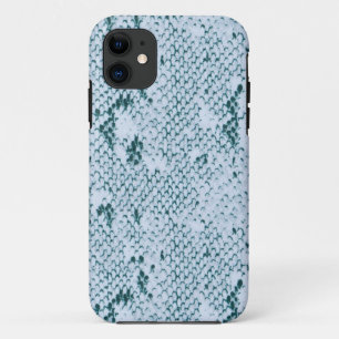 Fabulous Blue and White Snakeskin Case-Mate iPhone Hülle