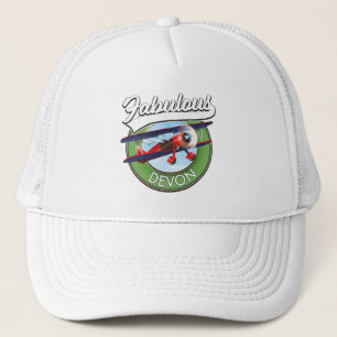 Fabulous Devon Reise Patch. Truckerkappe