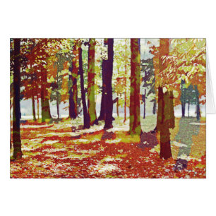 Fabulous Fall Happy Thanksgiving Karte